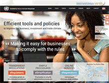 Tablet Screenshot of businessfacilitation.org